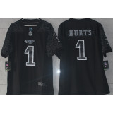 HURTS #1 Men's Philadelphia Eagles NFL Jersey 老鹰