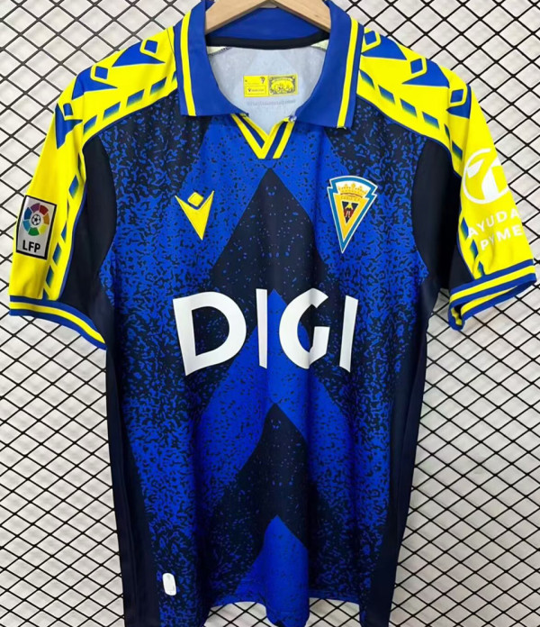 2026/27 Cadiz Blue Retro Style Soccer Jersey