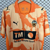 2026/27 Valencia Orange Retro Style Soccer Jersey