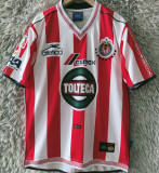 2001 Chivas Home Red White Retro Soccer Jersey