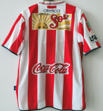 2001 Chivas Home Red White Retro Soccer Jersey