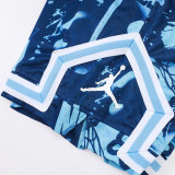 C2524 Jordan Casual Short Pants 夕阳蓝