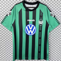 1994/1995 Wolfsburg Away Green Retro Jersey