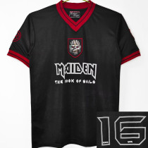 2016 West Ham X Iron Maiden Black Retro Jersey (Number 16)