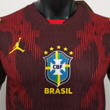 2026/27 Brazil Special Edition Red Player Version Soccer Jersey
