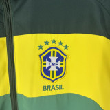 2026/27 Brazil Green Windbreaker