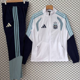 2026/27 Argentina White Windbreaker Jacket  （A Set）