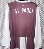 2026 ST Pauli Special Edition Fans Long Sleeve Soccer Jersey 圣保利