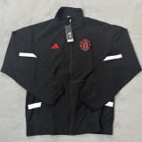 2026/27 M Utd Black Windbreaker