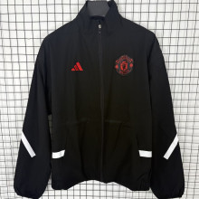 2026/27 M Utd Black Windbreaker