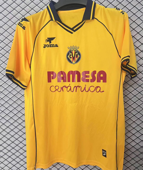 2026/27 Villarreal Retro Style Soccer Jersey