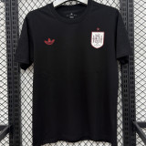 2026/27 Spain Black Casual Pure Cotton T-Shirt   T293