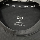 2026/27 alo Casual Quick Drying Training T-Shirt    A330 黑色