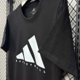 2026/27 AD Black Casual Pure Cotton T-Shirt   T294
