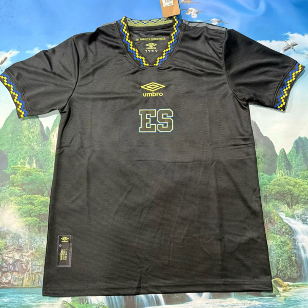 2026/27 EL Salvador Black Fans Soccer Jersey 萨尔瓦多