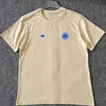 2026/27 Colombia Retro Style Pure Cotton T-Shirt 队微 蓝色