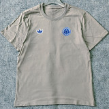 2026/27 Colombia Retro Style Pure Cotton T-Shirt 队微 蓝色