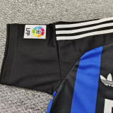 2026/27 Oviedo Blue And Black Retro Style Soccer Jersey