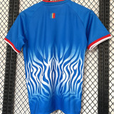 2026/27 Congo DR Home Blue Fans Soccer Jersey 民主刚果 (Have Right Patch 有右臂章 黑底白字）