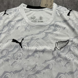 2026/27 New Zealand Home White Soccer Jersey  (Have Right Patch 有右臂章 黑底白字）