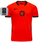 2026-27 NL Home 1:1 Quality Orange Fans Soccer Jersey (Have Right Patch 有右臂章 白底黑字）