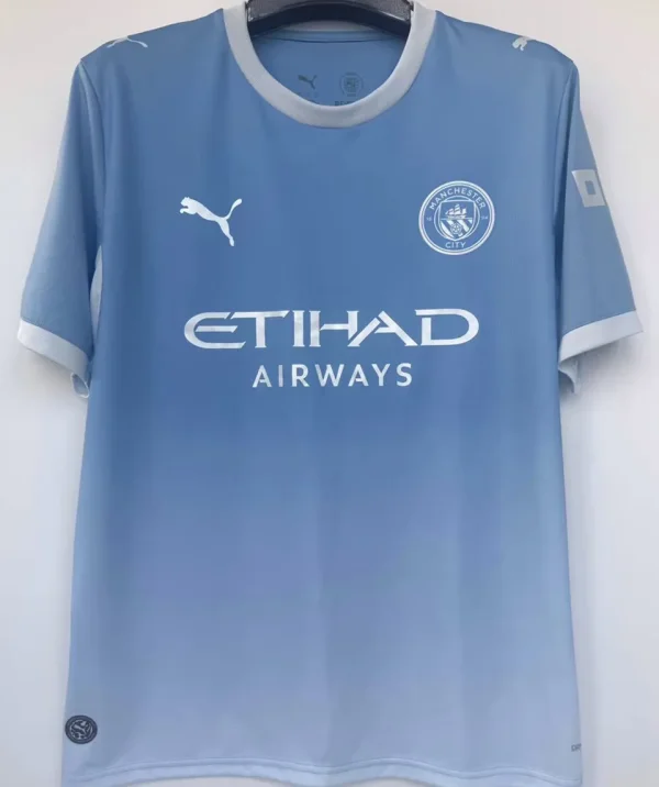 2026/27 Man City 1:1 Quality Home Blue Fans Soccer Jersey