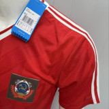1986 CCCP Home Red Retro Soccer Jersey