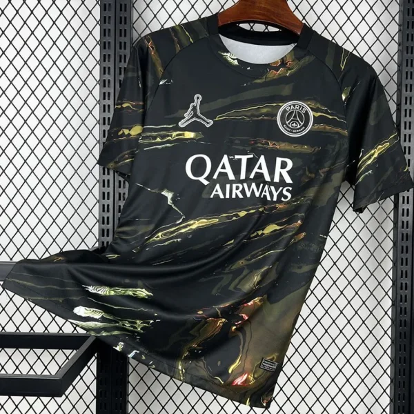 2026 PSG Dark Night Edition Black Fans Soccer Jersey