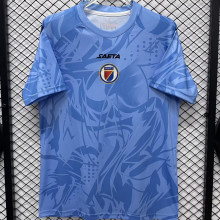 2026/27 Haiti Goalkeeper Blue Fans Soccer Jersey 海地