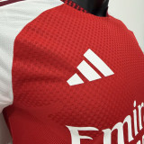 2026/27 ARS Home Red Player Version Long Sleeve Soccer Jersey