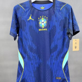 NEYMAR JR #10 Brazil Away Blue Player Version Soccer Jersey 2026/27 ★★