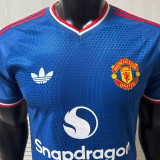 2026/27 M Utd Third Blue Player Version Soccer Jersey