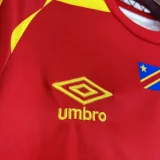 2026/27 Congo DR Red Third Fans Soccer Jersey 民主刚果