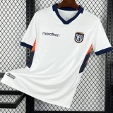 2026/27 Ecuador Away White Fans Soccer Jersey