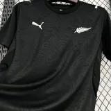 2026/27 New Zealand Away Black Fans Soccer Jersey