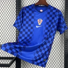 2026/27 Croatia Away Blue Fans Soccer Jersey