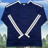 2026/27 Scotland Home Fans Long Sleeve  Soccer Jersey