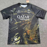 2026 PSG Dark Night Edition Black Fans Soccer Jersey  (2 Stars 2星）