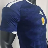 2026/27 Scotland Home Blue Player Version Soccer Jersey