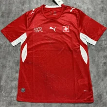 2026/27 Switzerland Home Red Fans Soccer Jersey