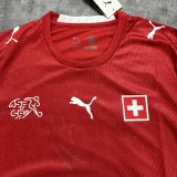 2026/27 Switzerland Home Red Fans Soccer Jersey