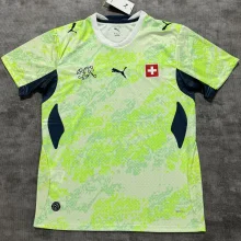 2026/27 Switzerland Away Yellow Fans Soccer Jersey