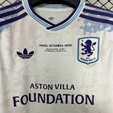 2025/26 Aston Villa UEFA Final Third Fans Soccer Jersey 决赛版带胸前小字