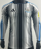 2026/27 Newcastle Home Player Version Long Sleeve Soccer Jersey