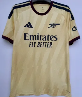 2026-27 ARS 1:1 Quality Third Yellow Fans Soccer Jersey
