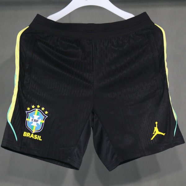 2026/27 Brazil Black Training Player Version Shorts Pants A+球员版
