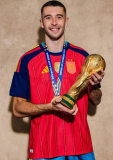 WorlCup Champion 2026/27 Spain 1:1 Quality Home Red Fans Soccer Jersey （2 Stars 2星带胸前世界杯）