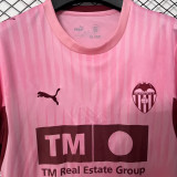 2026/27 Valencia Third Pink Fans Soccer Jersey