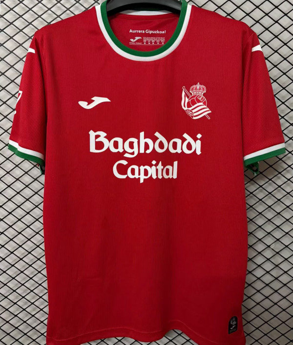 2026/27 Real Sociedad Third Red Fans Soccer Jersey