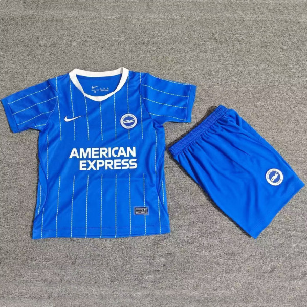 2026/27 Brighton Home Blue Kids Soccer Jersey